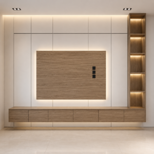 Nordic Wood Cabinet